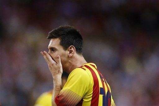 Messi no jugará el domingo contra Málaga