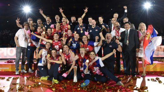 Serbia gana el Mundial femenino de voleibol