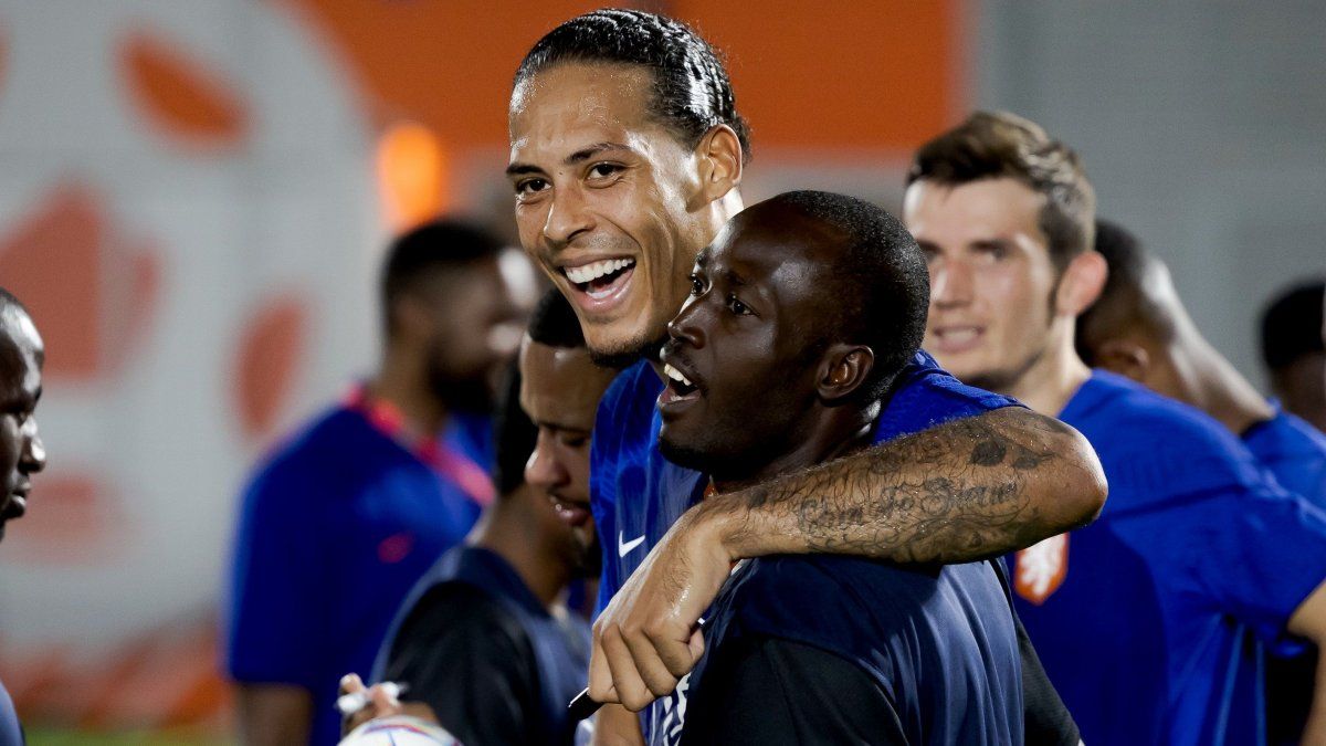 Virjil van Dijk, capitán y figura del cuadro neerlandés.