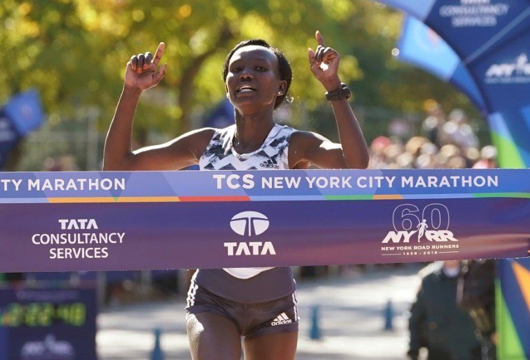 Etiope Desisa y keniana Keitany ganan maratón de Nueva York