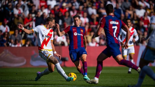 El FC Barcelona pierde puntos en su visita al Rayo Vallecano 