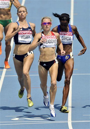 Mundial: Colombiana Garcí­a pasa a las semis en 800