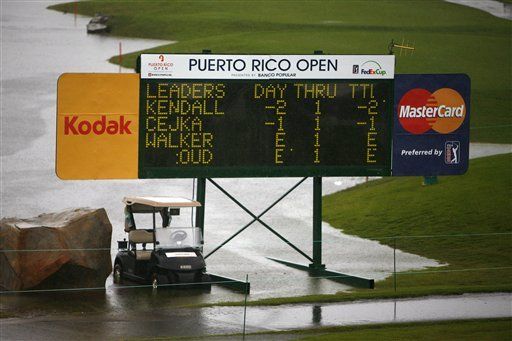 Suspenden primera ronda del Abierto de Puerto Rico