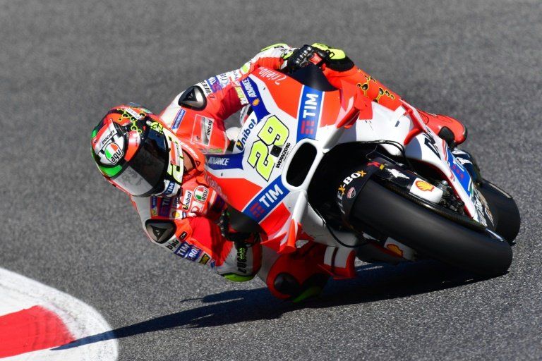 Iannone, el más rápido en los tres primeros ensayos de MotoGP en Italia