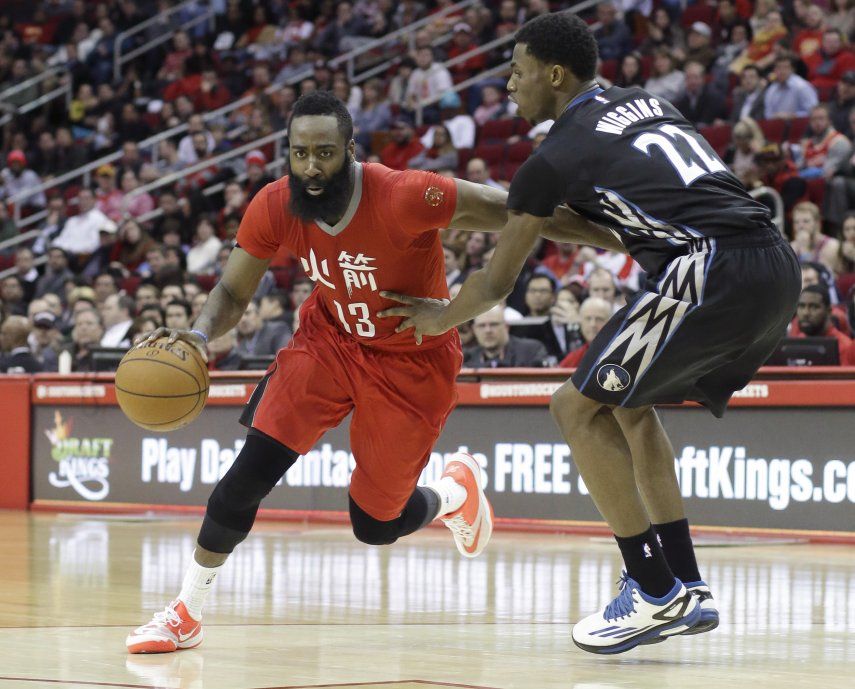 Otra actuación fulgurante de Harden da triunfo a Rockets