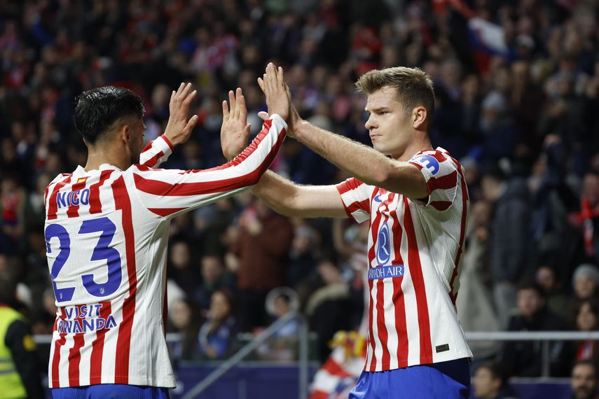 El Atlético de Madrid vence al Real Oviedo con doblete de Sorloth