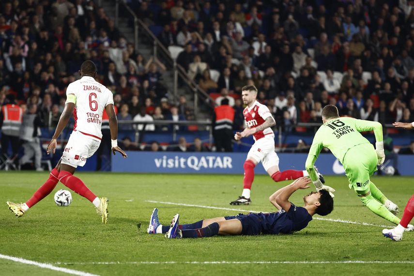 El PSG cae ante el Mónaco en la jornada 25 de Ligue 1