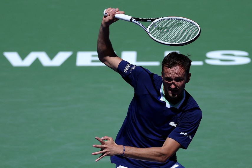 Indian Wells: Daniil Medvedev estrena el número uno mundial con victoria