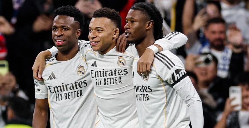 Champions League: Vini Jr lideró triunfo del Real Madrid ante Mónaco