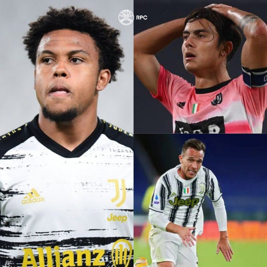 La Juventus no convoca a Dybala, McKennie y Arthur por saltarse el toque de queda