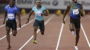 Gatlin supera a Bolt en Liga Diamante