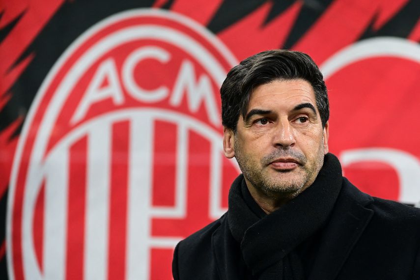 El AC Milan anunció la salida del entrenador Paulo Fonseca