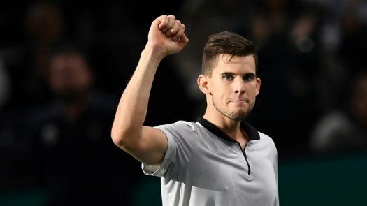 Thiem derrota a Sock y disputará semis ante Kachanov en París-Bercy