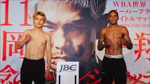 Panameño Jaime Arboleda superó la báscula en Japón