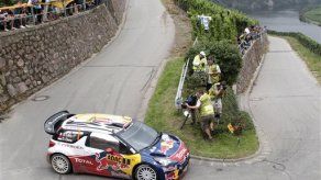 Loeb en la delantera después de primer dí­a del Rally de Alemania