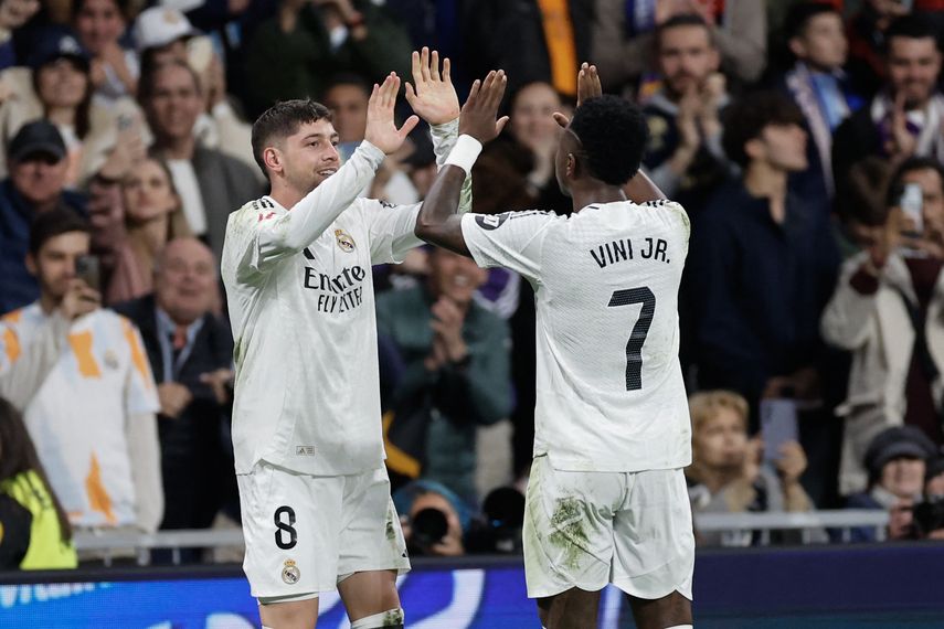 Real Madrid le gana al Athletic Club con gol agónico de Fede Valverde