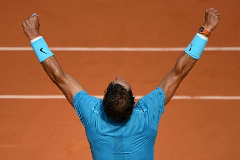 Nadal derrota a Del Potro y disputará ante Thiem su undécima final de Roland Garros