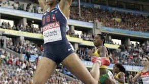 Sanya Richards gana la final de 400 metros