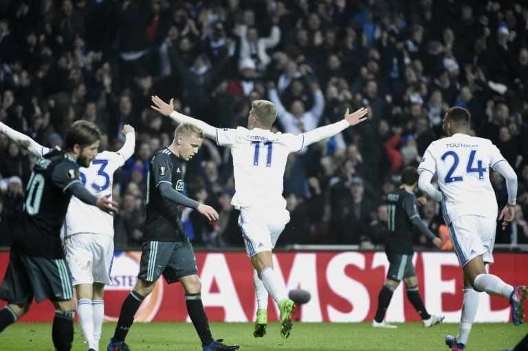 El United empata en Rusia y el Ájax cae en Copenhague