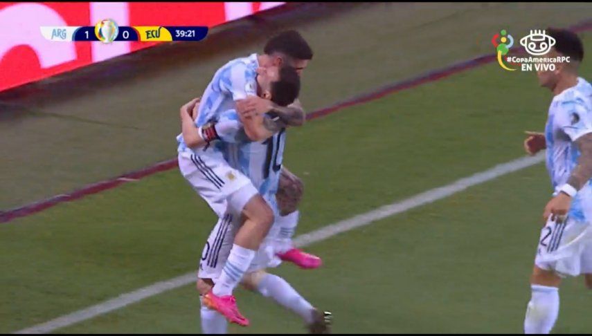 Copa América - Gol de Rodrigo de Paul