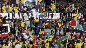 Mundial: Sudáfrica celebra antes de comenzar el Mundial
