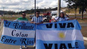Argentinos se toman Belo Horizonte