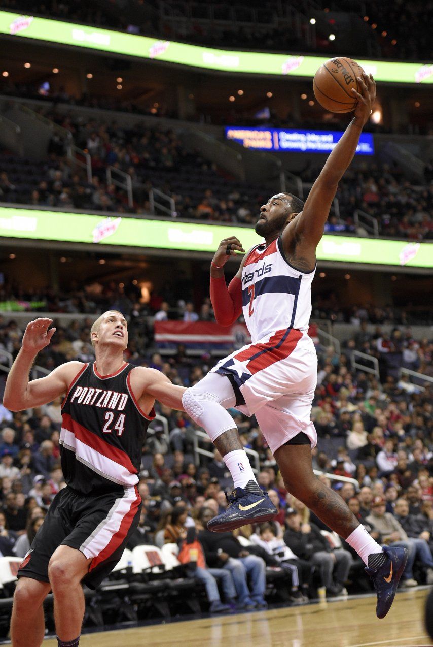 Con 13 triples, Wizards superan 120-101 a Trail Blazers