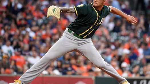 Manaea sigue sólido tras sin hit, Atléticos gana a Astros