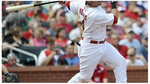 MLB: Cardenales 6, Bravos 3; Molina produce tres