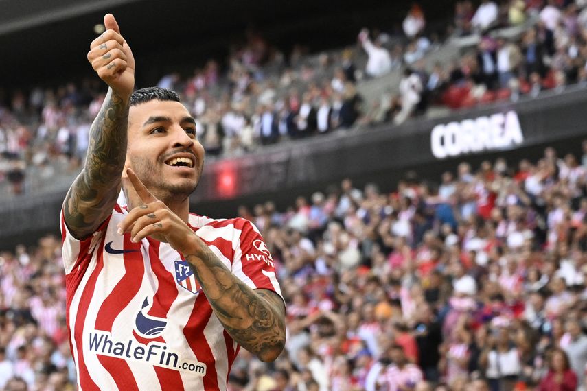 LaLiga: El Atlético de Madrid le gana al Girona con doblete de Ángel Correa