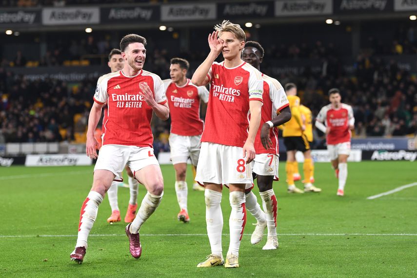 El Arsenal regresa a lo más alto de la tabla en la Premier League