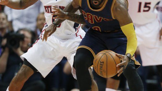 Irving, descartado del segundo partido en serie Cavs-Hawks