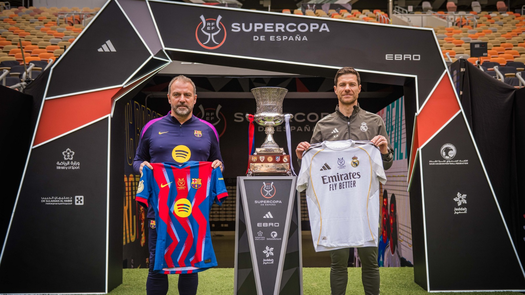 Supercopa de España: Hansi Flick y Xabi Alonso posaron juntos en la previa de la final Supercopa de España: Hansi Flick y Xabi Alonso posaron juntos en la previa de la final