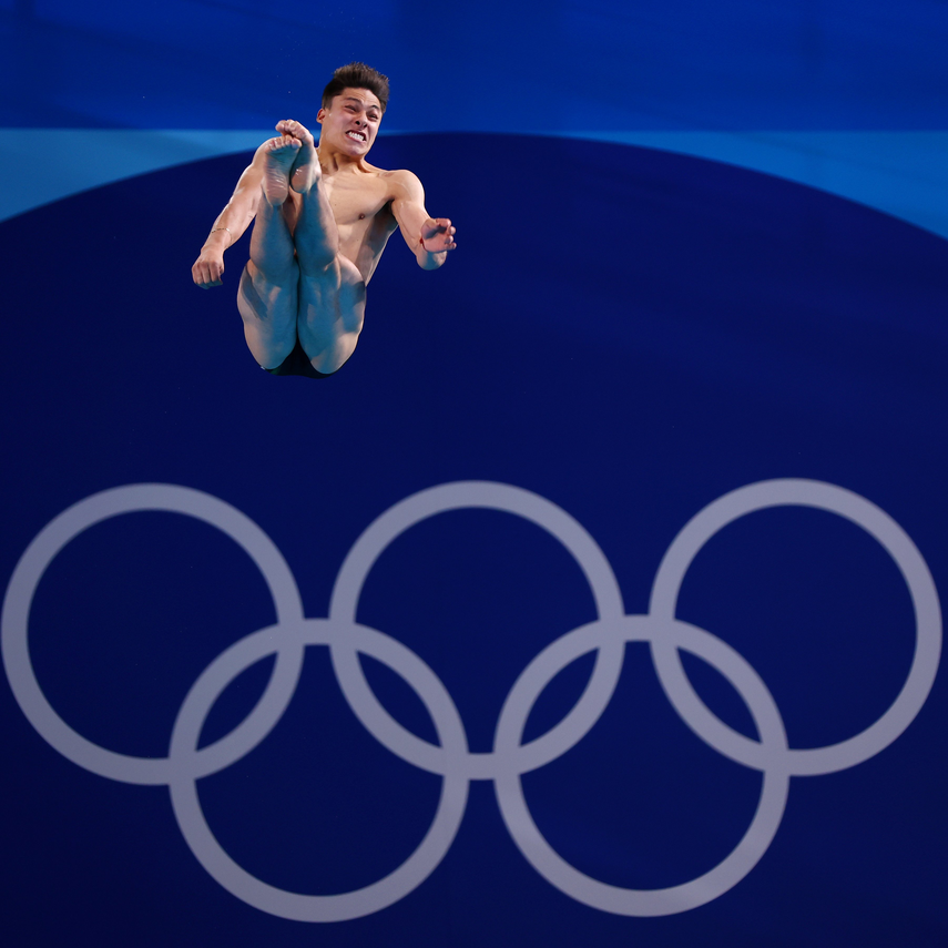 París 2024: Mexicano Osmar Olvera se cuelga el bronce en trampolín 3m