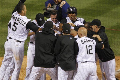 Rockies logran la mayor remontada en el 9no inning