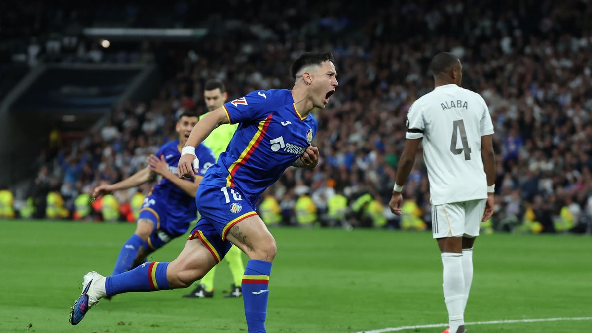 Real Madrid sufre dolorosa derrota ante el Getafe en el Bernabéu