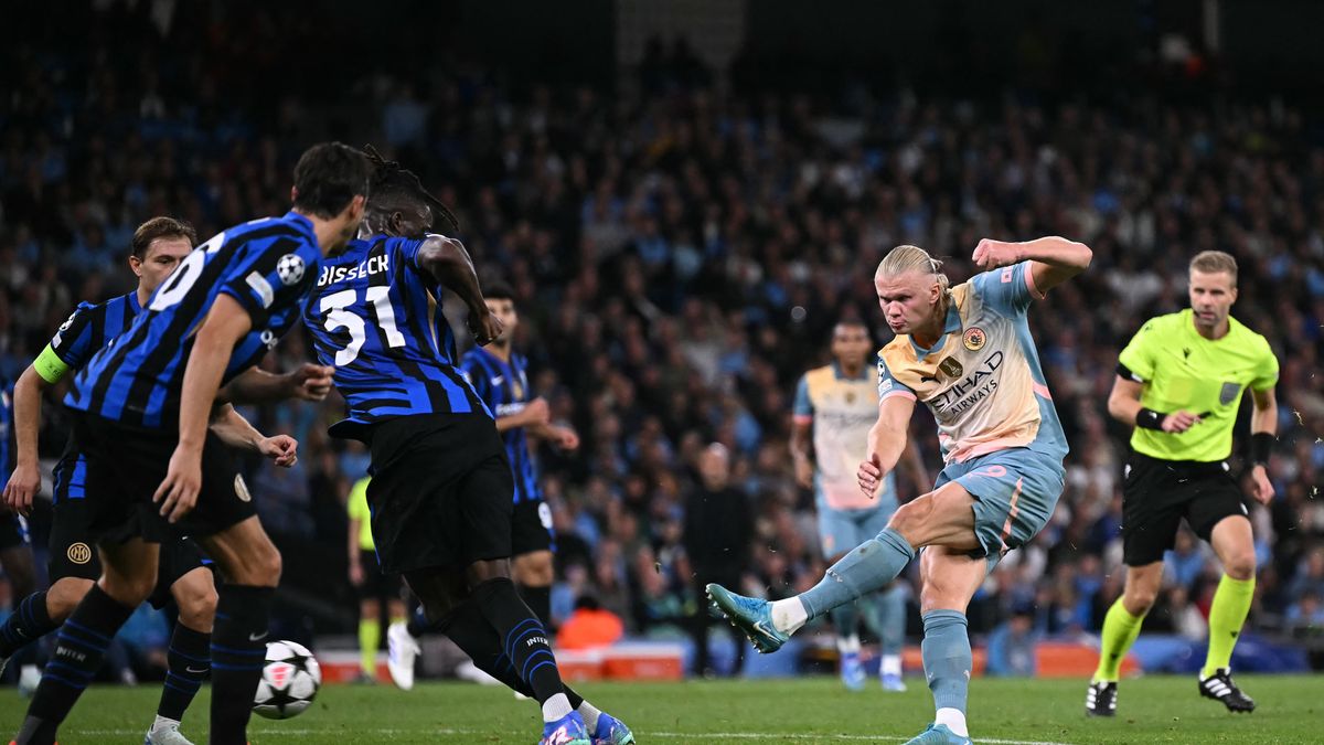 Champions League: Manchester City empató sin goles con el Inter de Milán