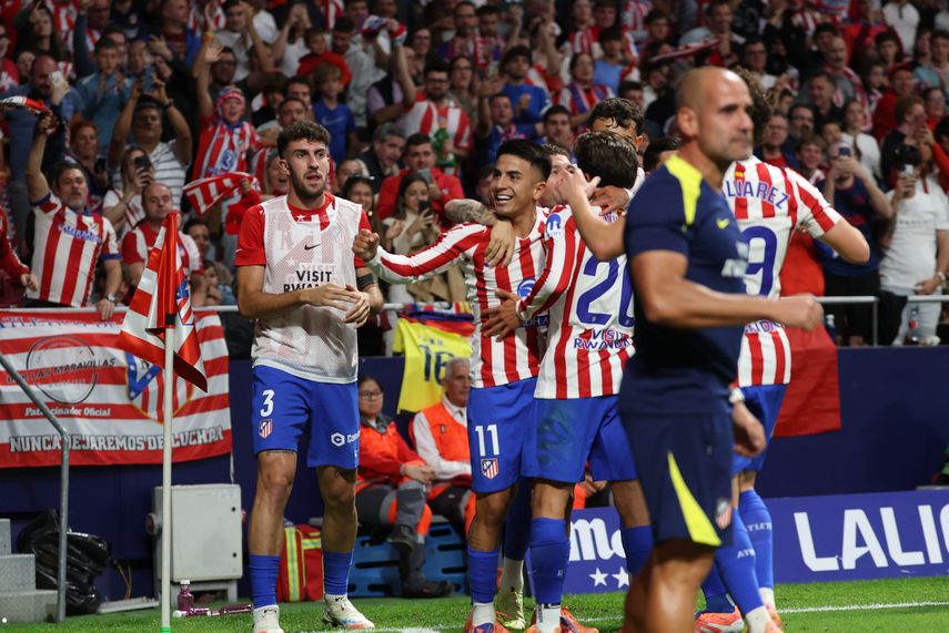 Thiago Almada da el triunfo al Atlético de Madrid frente a Osasuna