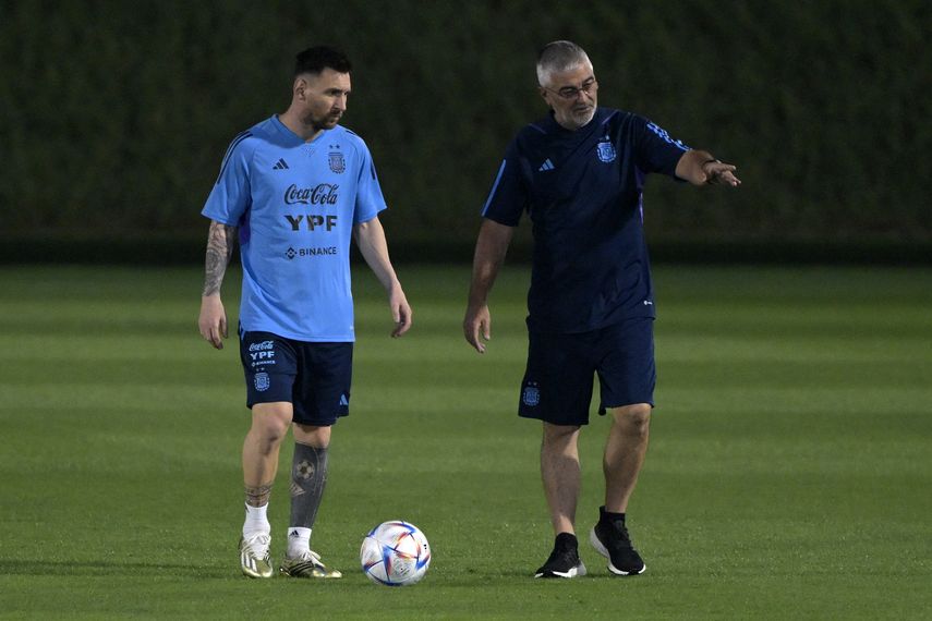 Qatar 2022: Lionel Messi hizo trabajo diferenciado en entrenamiento de Argentina