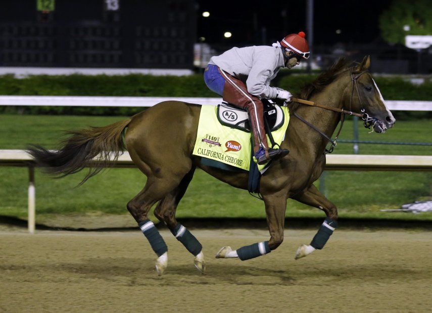 California Chrome el gran favorito en Kentucky