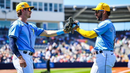 MLB: José Caballero con buena ofensiva ante los Yankees