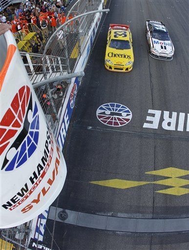 Stewart gana en Nueva Hampshire; 2do triunfo en el Chase