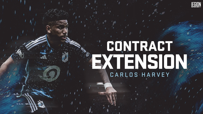 Carlos Harvey extendió su contrato con el Minnesota United de la MLS