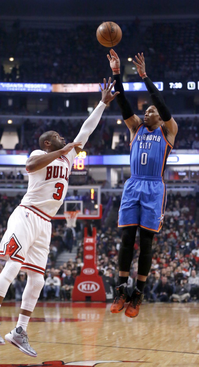 Westbrook y OKC se pasean ante los Bulls