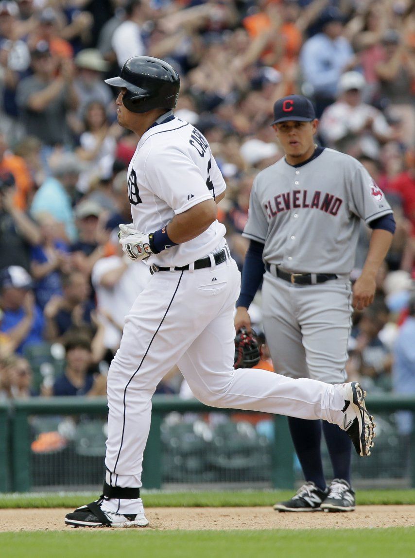 Cabrera maltrata a Kluber en triunfo de Tigres sobre Indios