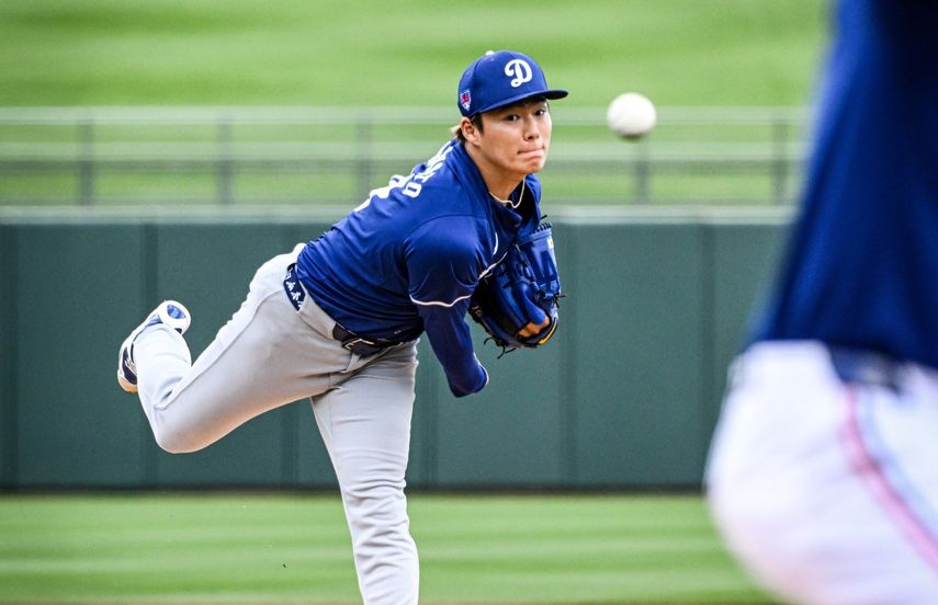 MLB: Yoshinobu Yamamoto ilusiona con su primera salida primaveral con Dodgers