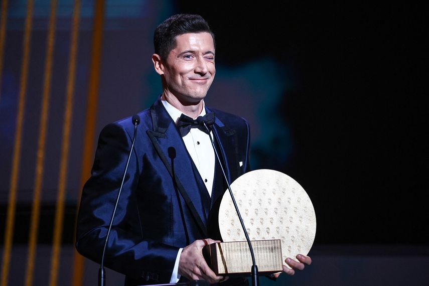 ¡Candela! Lewandowski le responde a Messi tras discurso en gala del Balón de Oro