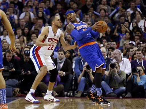Knicks vencen a los Pistons en Londres