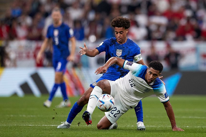 Qatar 2022: Tyler Adams y Jude Bellingham en la lucha por el medio campo