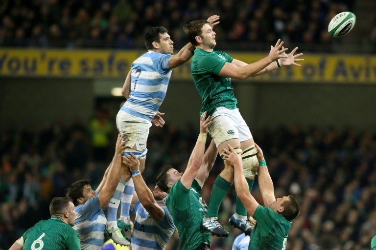 Los Pumas pierden 28-17 en Irlanda en el inicio de su gira europea